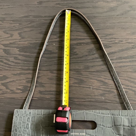 Michael Kors Gray Clutch/Shoulder Purse - Picture 10 of 10